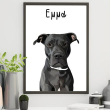 Φόρτωση εικόνας στο εργαλείο προβολής Συλλογής, Πορτραίτο Κατοικίδιου - Πόστερ με κάδρο