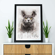 Φόρτωση εικόνας στο εργαλείο προβολής Συλλογής, Πορτραίτο Κατοικίδιου - Νερομπογιά